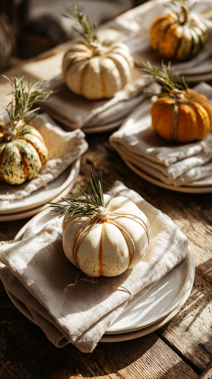 Mini Gourd Place Cards