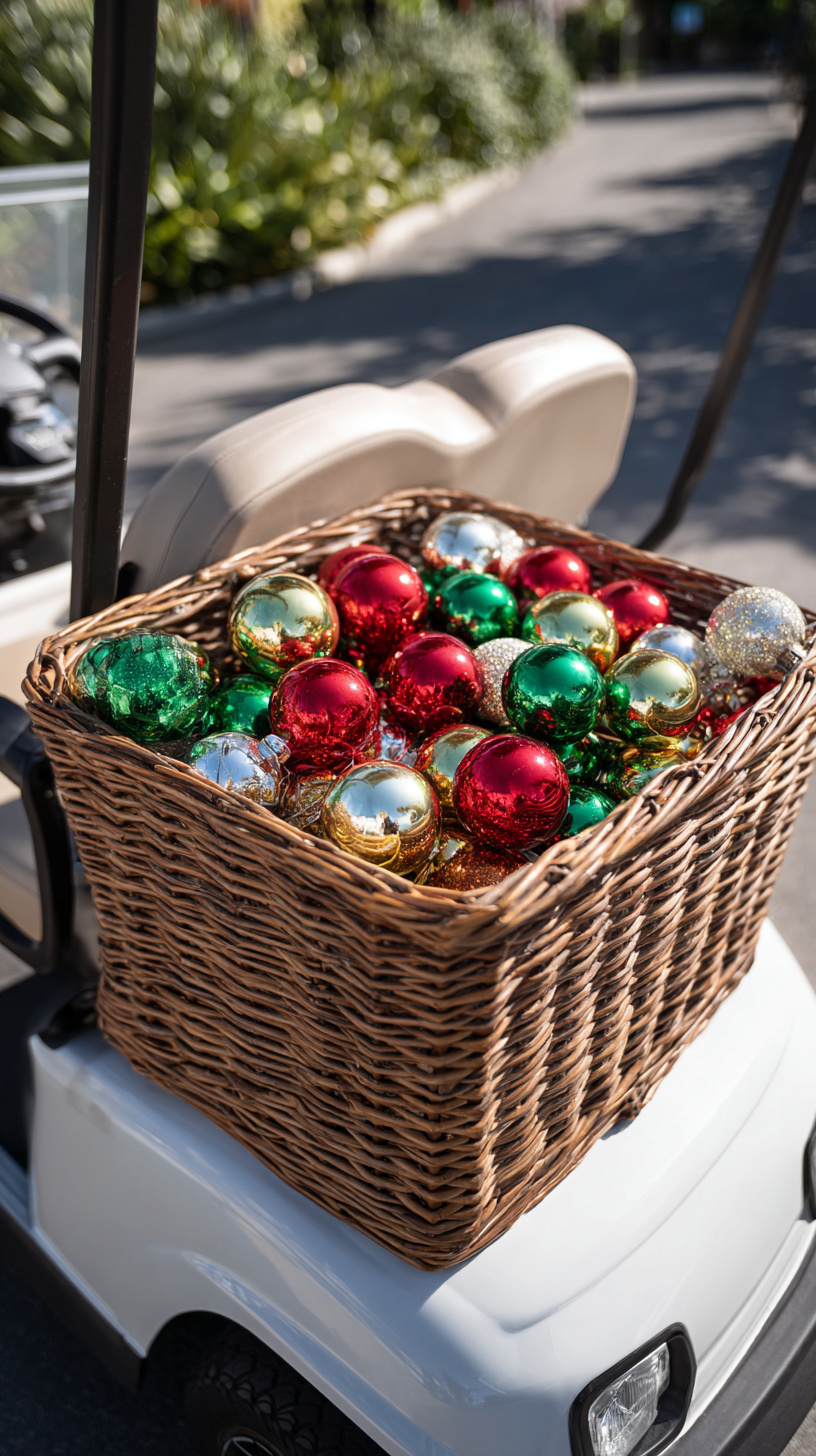 Mini Ornament Basket Display - Image 2