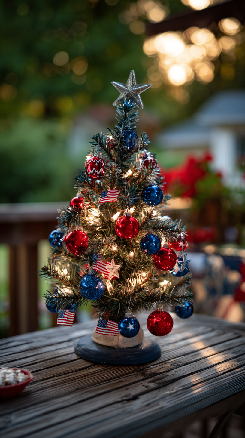 Mini Patriotic Tree - Image 3