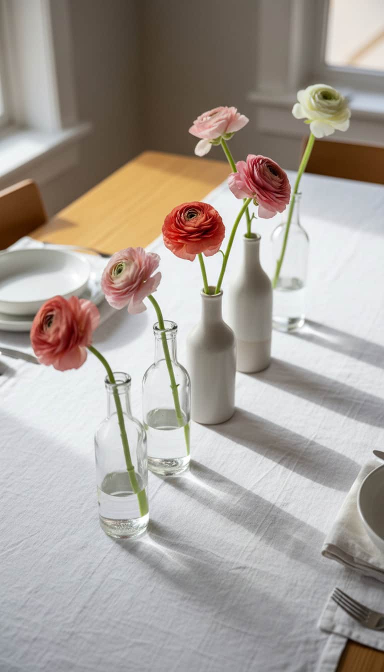 Minimalist Bud Vase Line