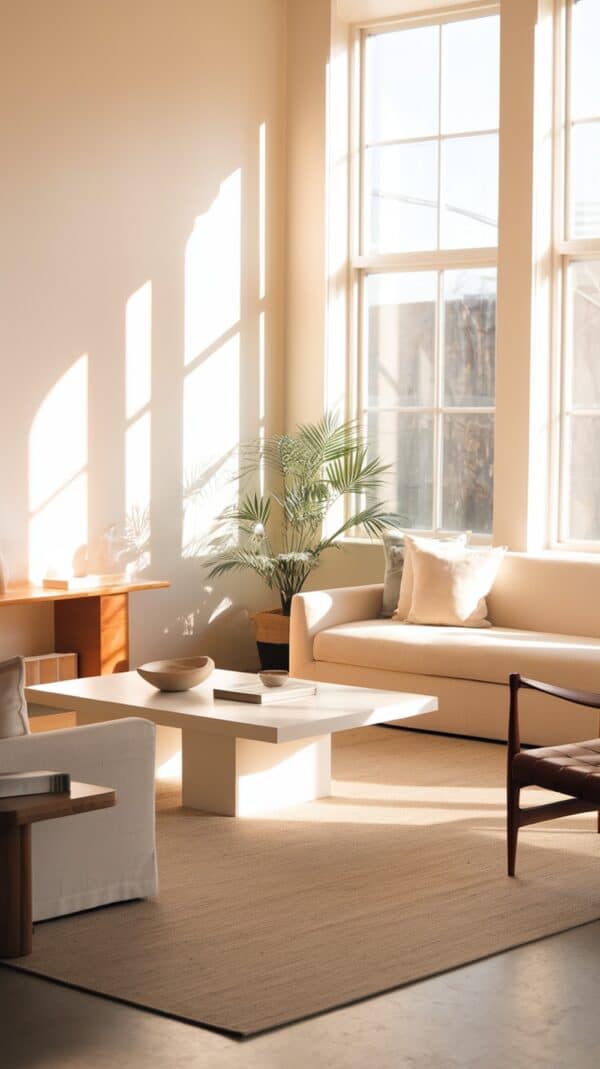 Living Room Minimalist Ideas for a Calm Holiday Look - Good Mom Living