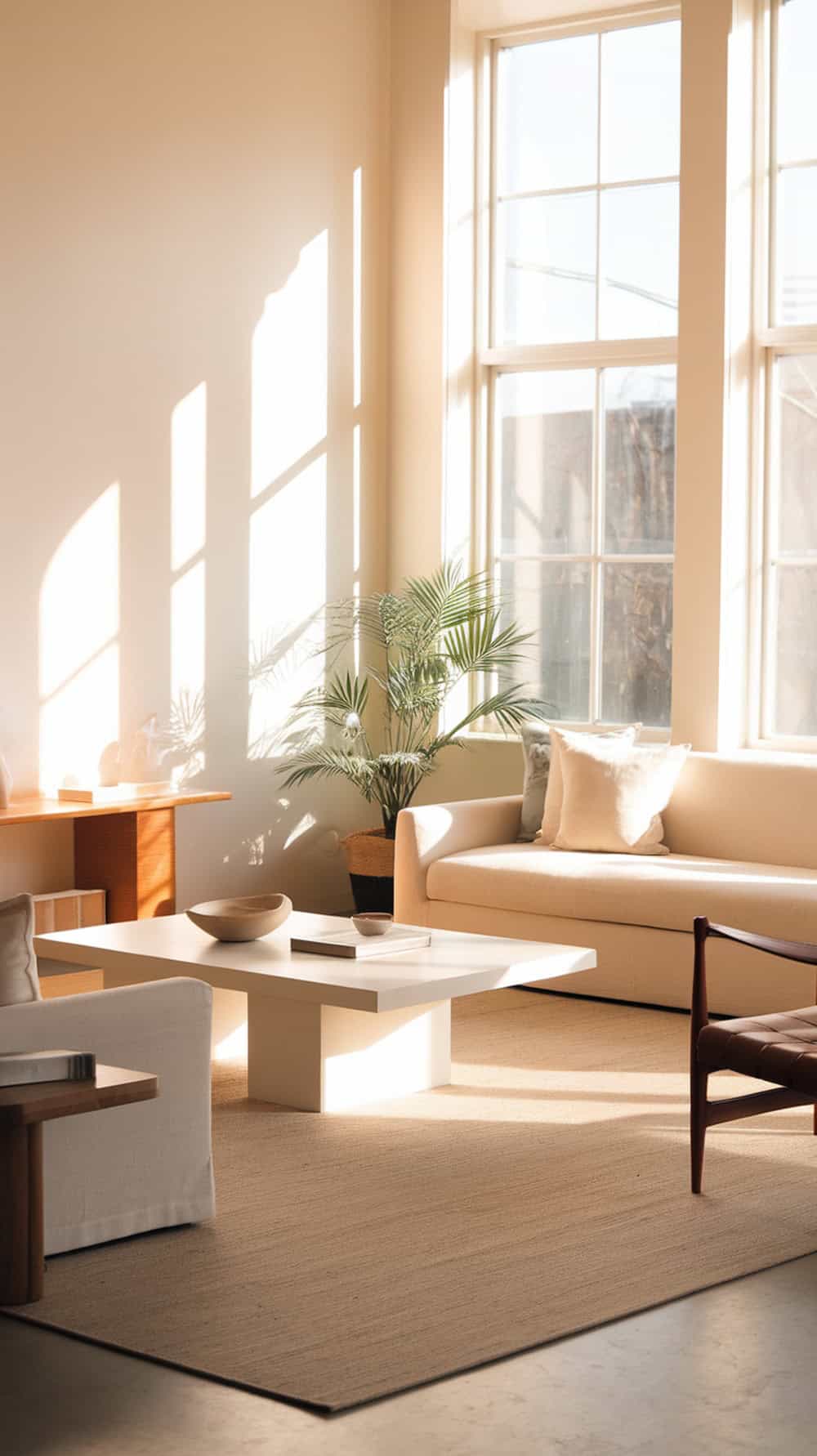 Living Room Minimalist Ideas for a Calm Holiday Look - Good Mom Living