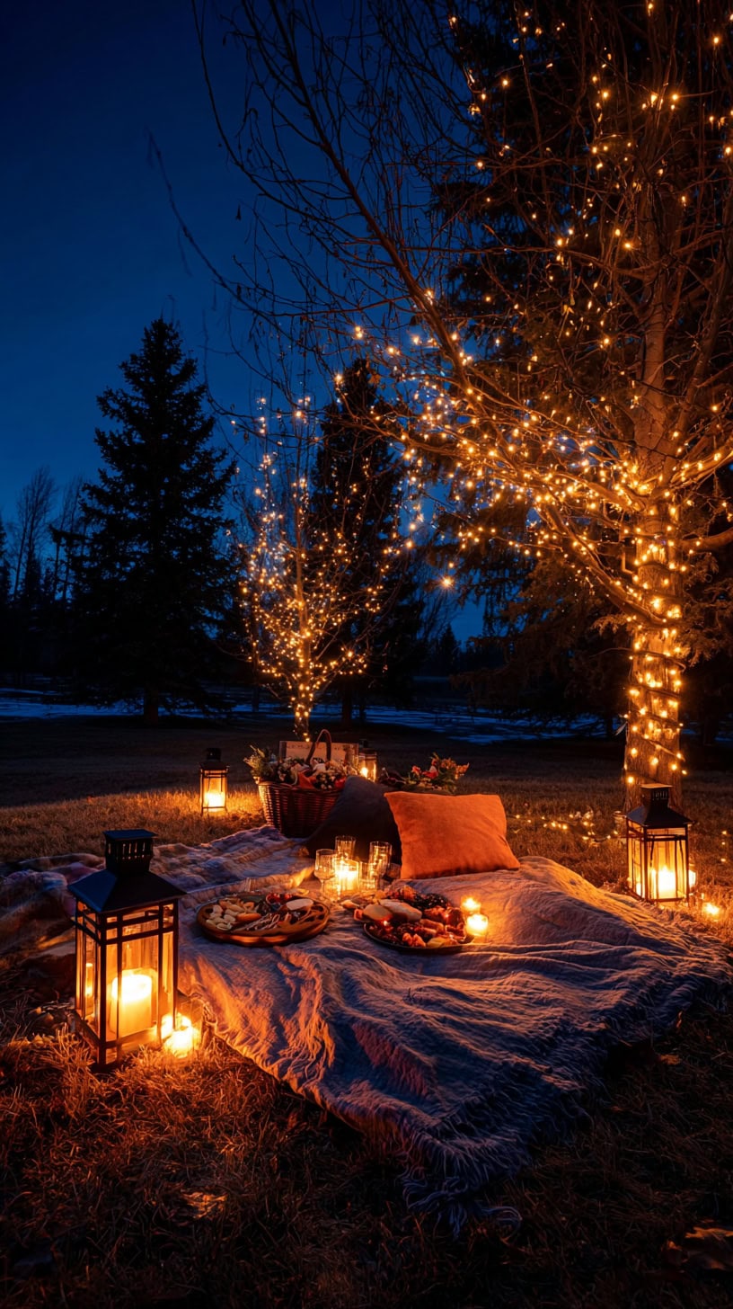 Night Time Picnic Magic - Image 1