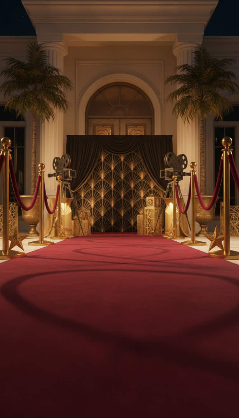 Old Hollywood Red Carpet