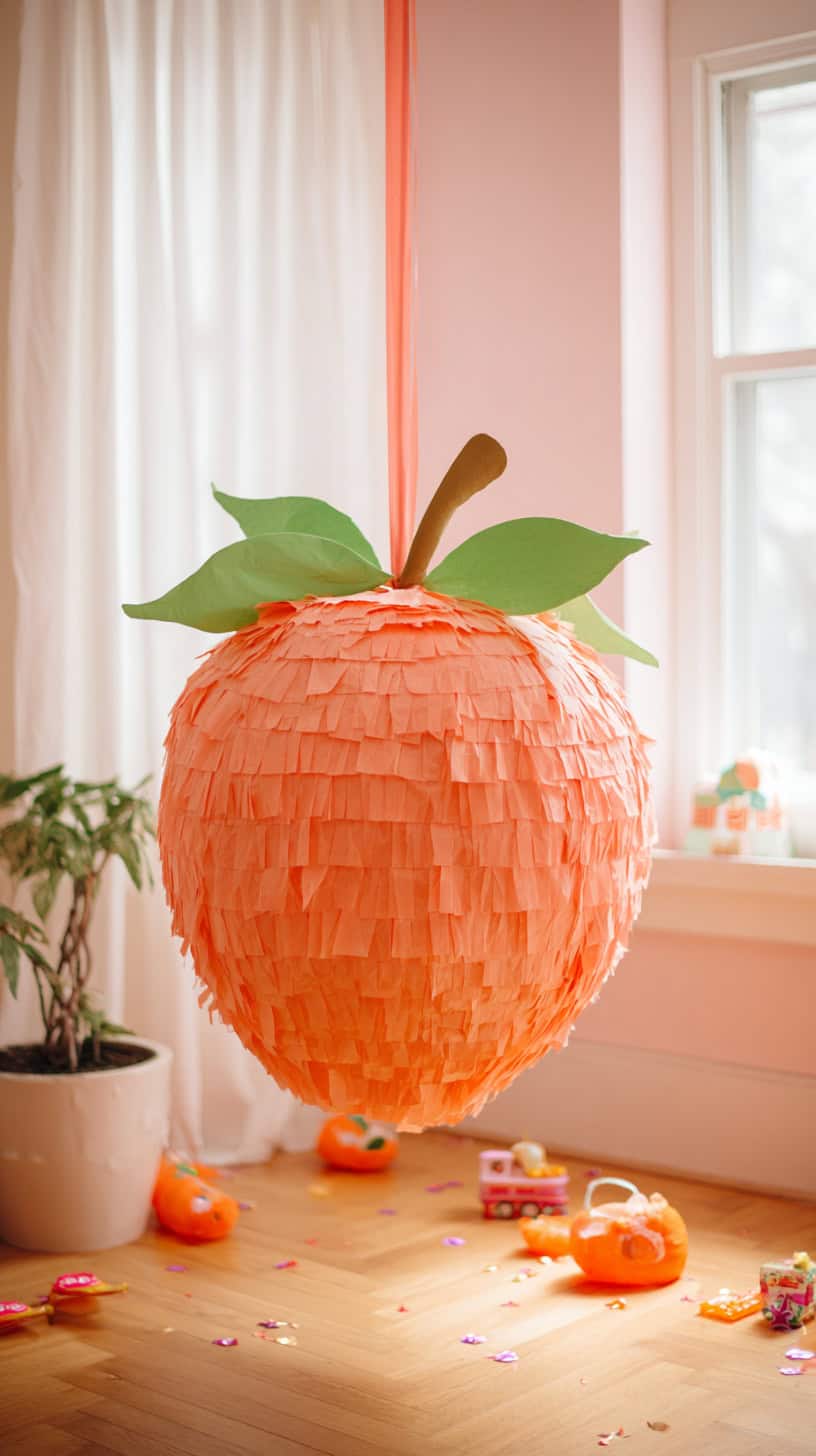 One Sweet Peach Piñata - Image 1