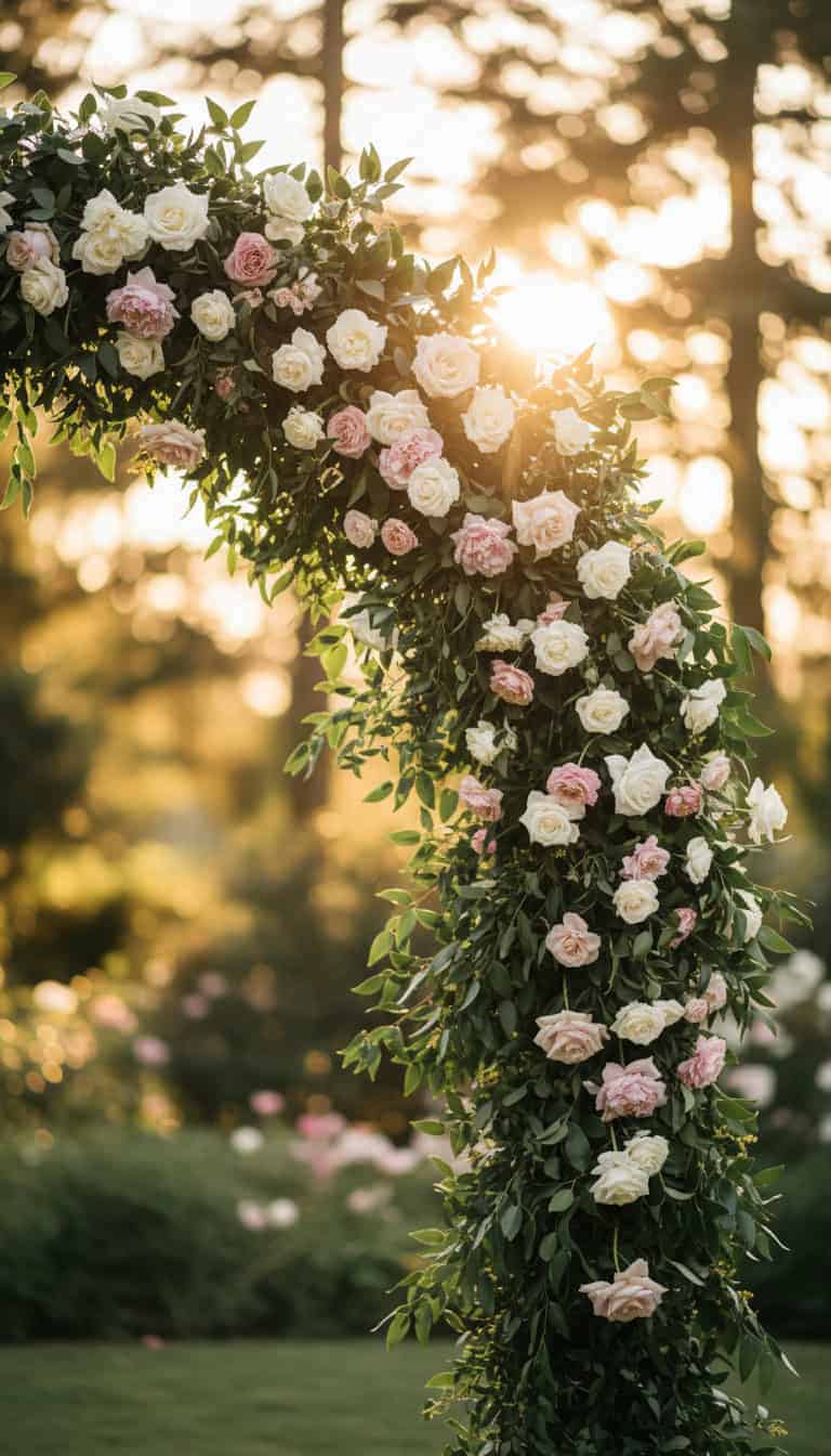 Organic Floral Garland