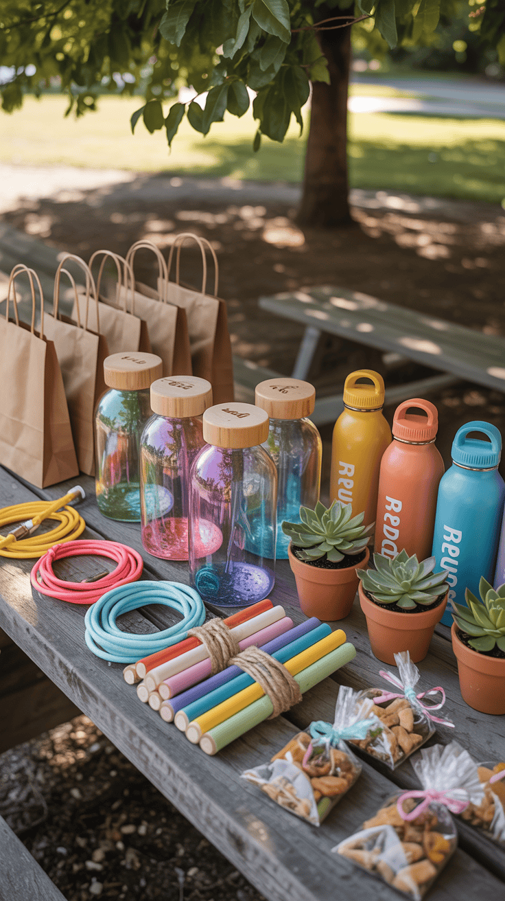 Outdoor Birthday Party Ideas for Kids Favors