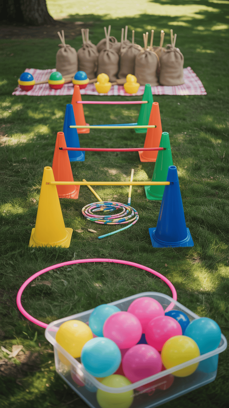 Outdoor Birthday Party Ideas for Kids Games