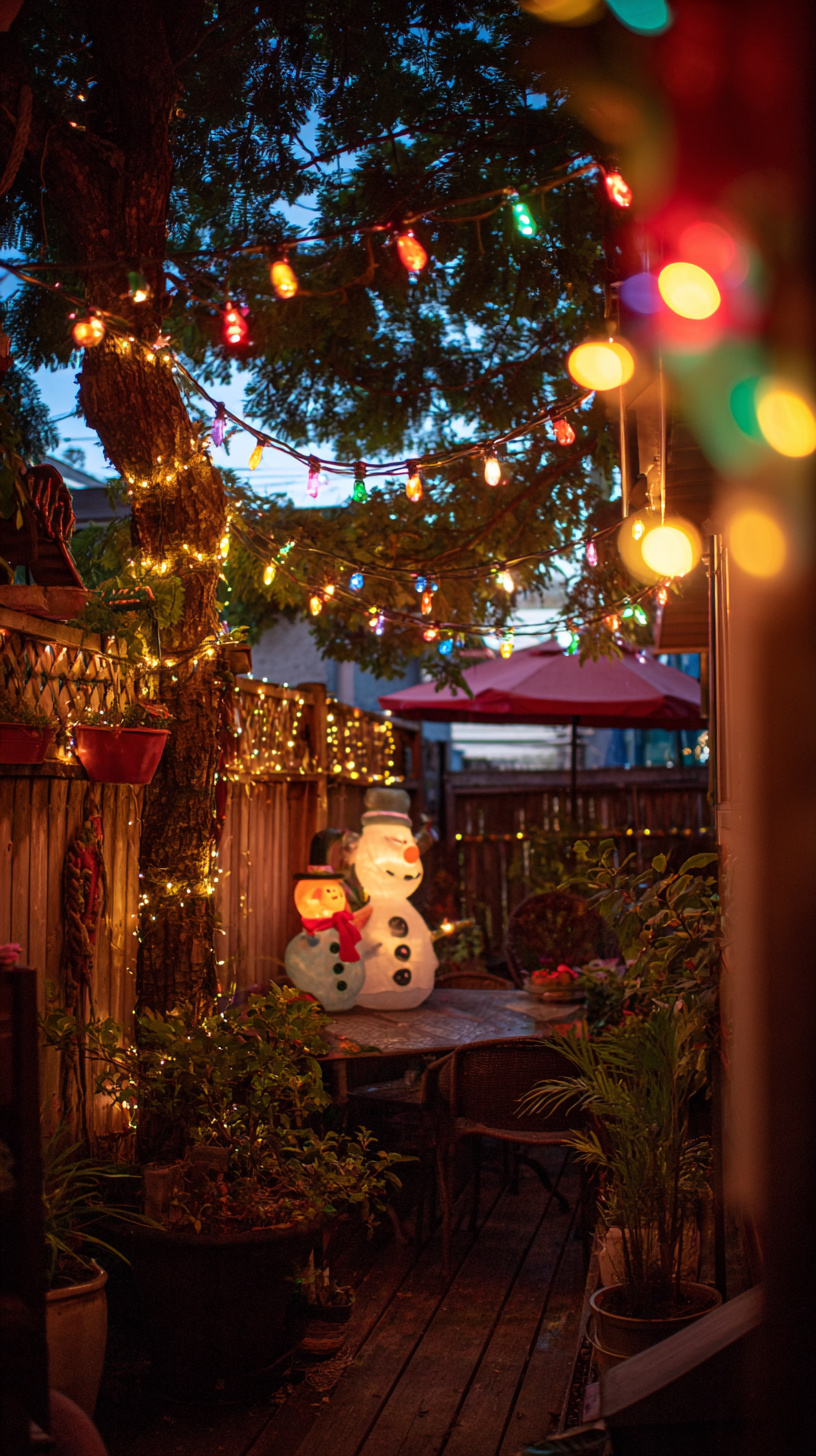 Outdoor Christmas in July Decorating Ideas - Image 1