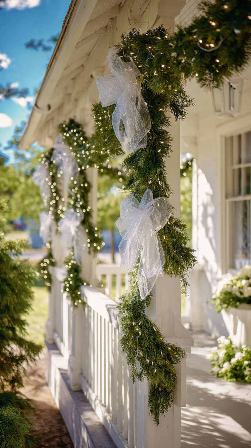 Outdoor Christmas in July Decorations That Feel Fresh and Festive - Image 1