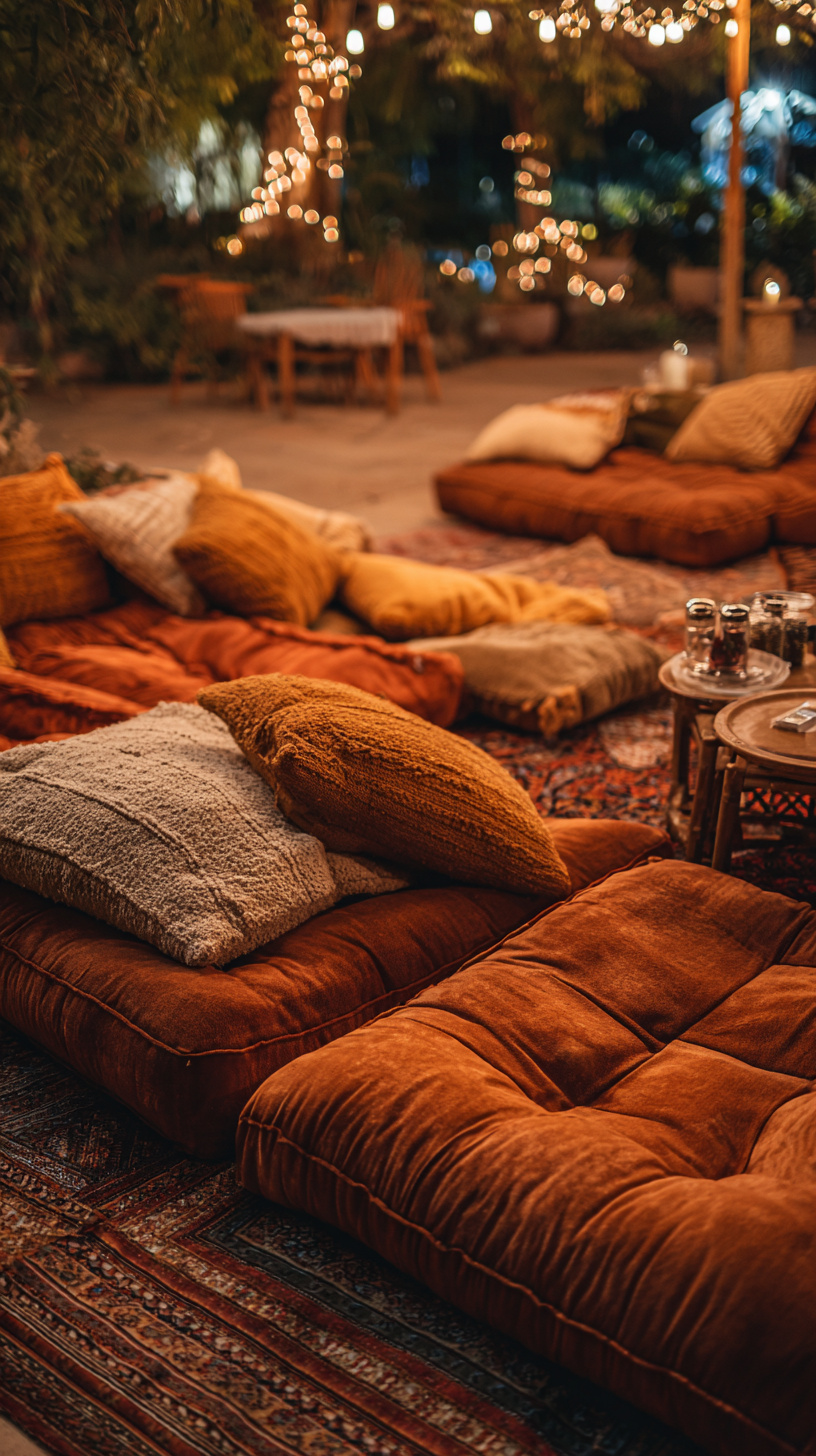 Outdoor Floor Cushions - Image 3
