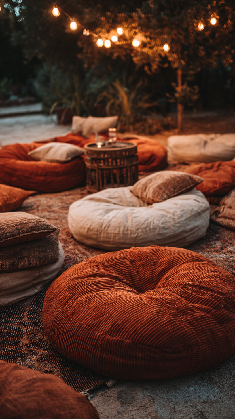 Outdoor Floor Cushions - Image 1
