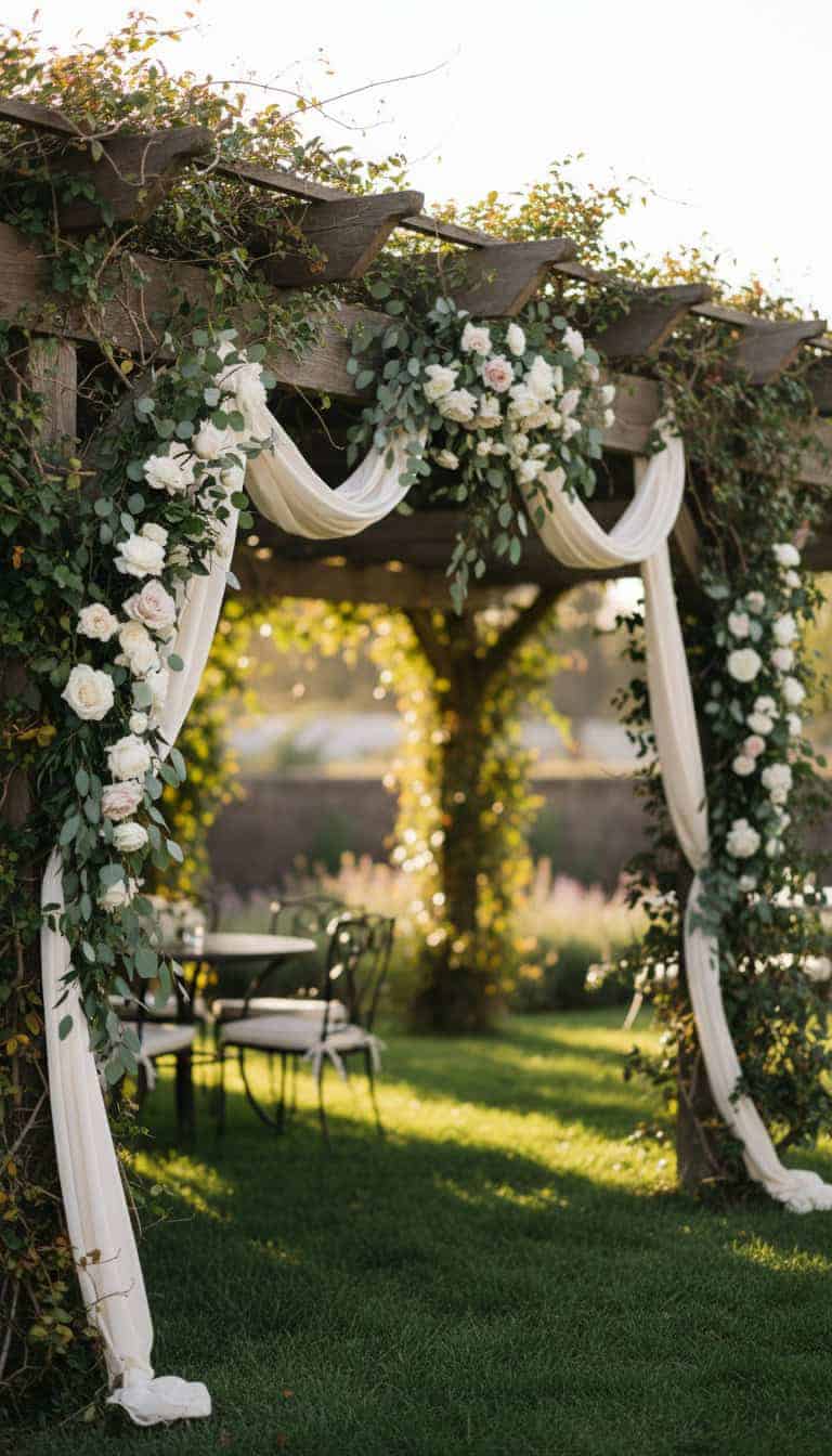 Outdoor Garden Arch Decor