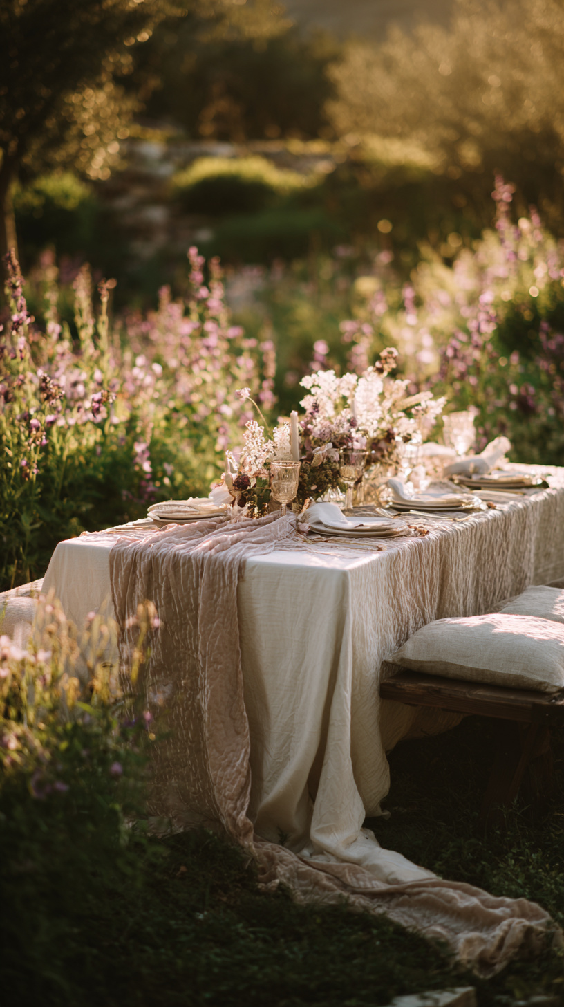 Outdoor Party Essentials Wedding Decor That Feels Elegant and Warm - Image 3