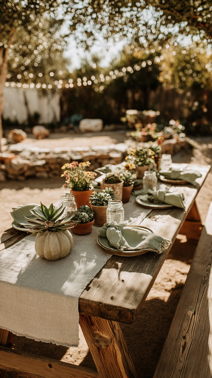 Outdoor Tablescapes That Look Charming and Practical - Image 2