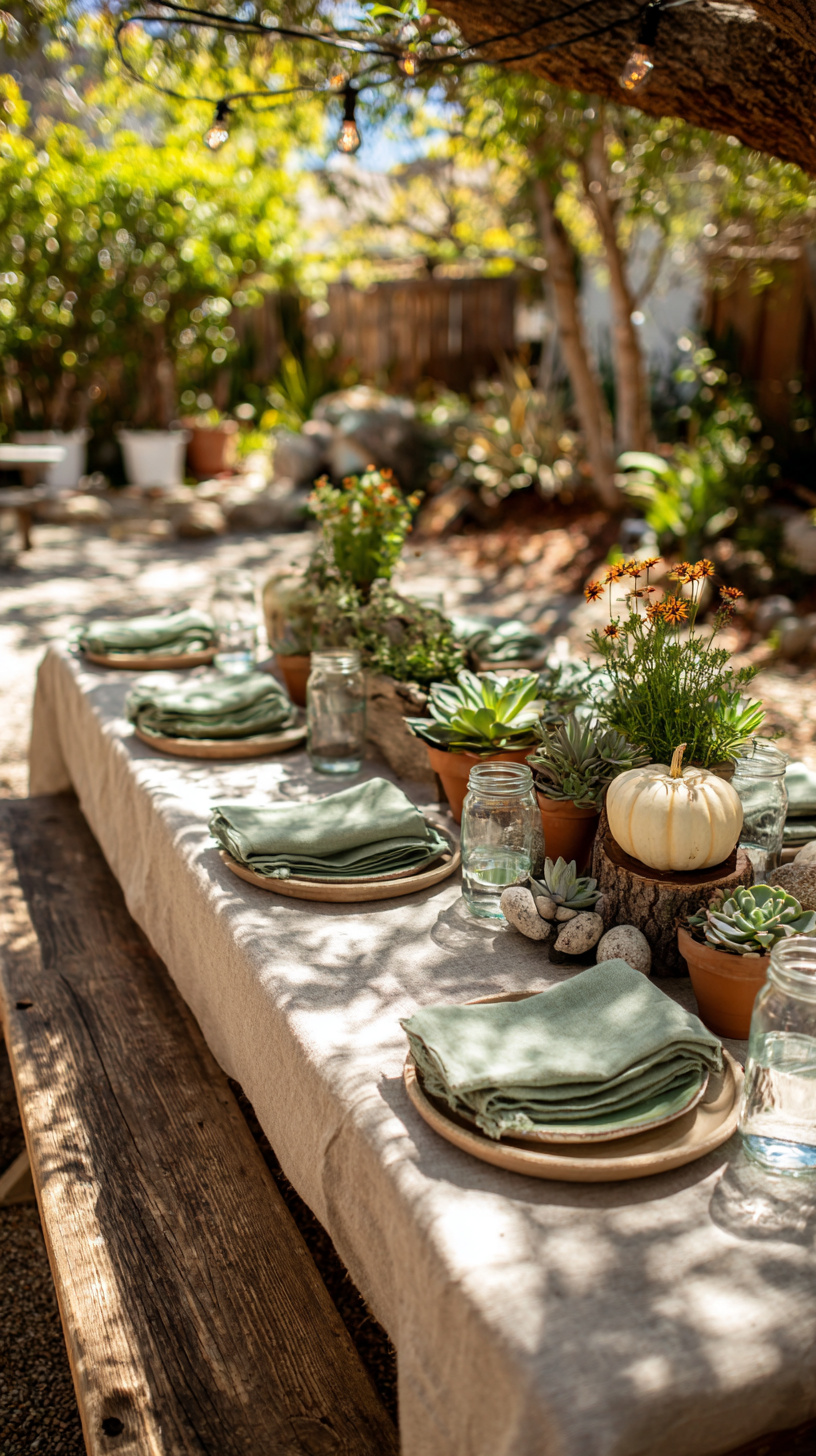 Outdoor Tablescapes That Look Charming and Practical - Image 3