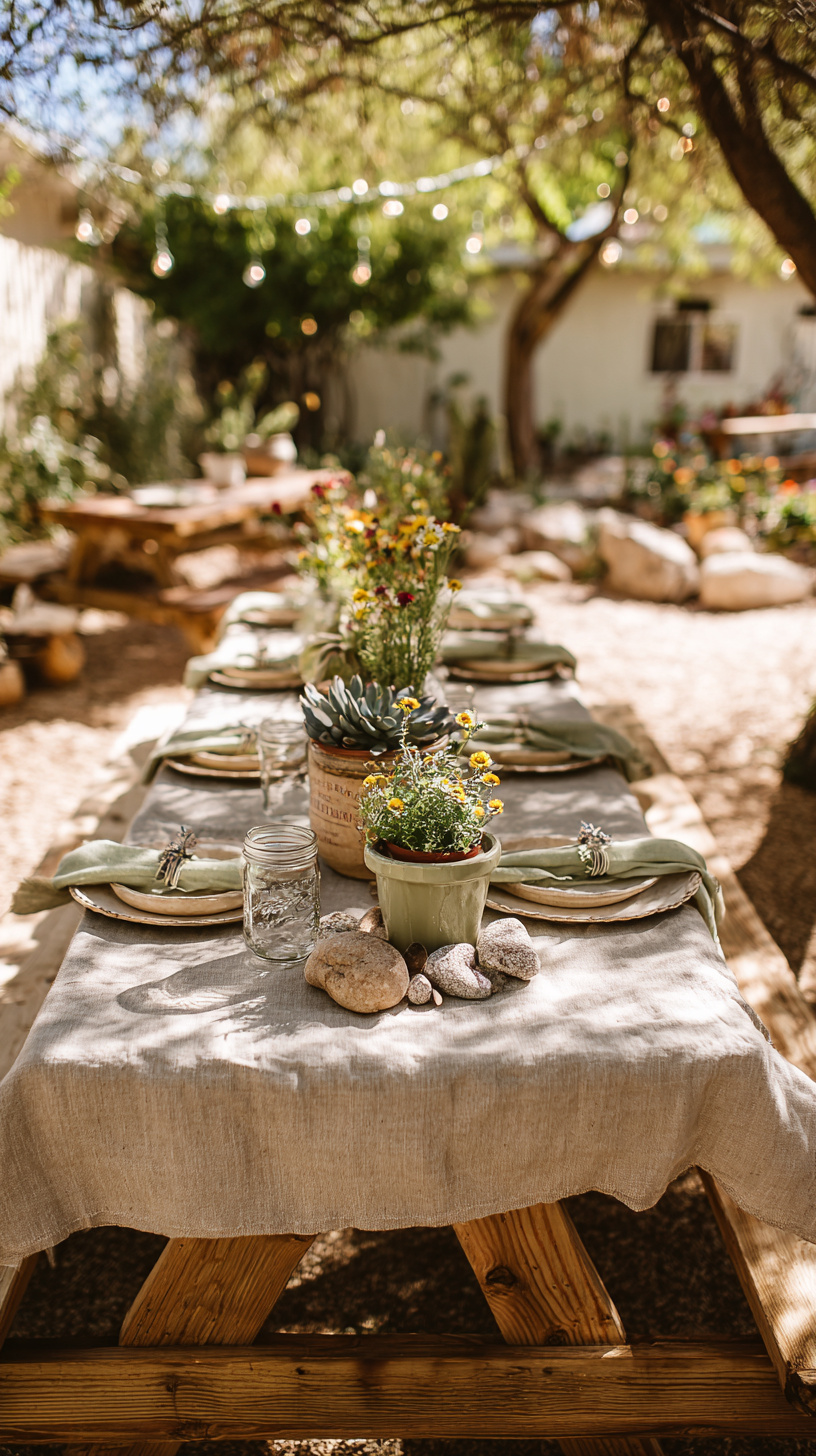 Outdoor Tablescapes That Look Charming and Practical - Image 1