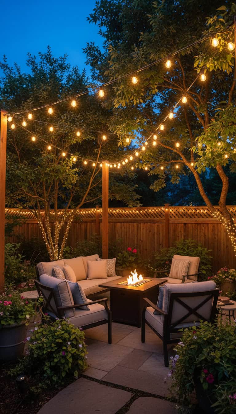 Outdoor Twinkle Patio