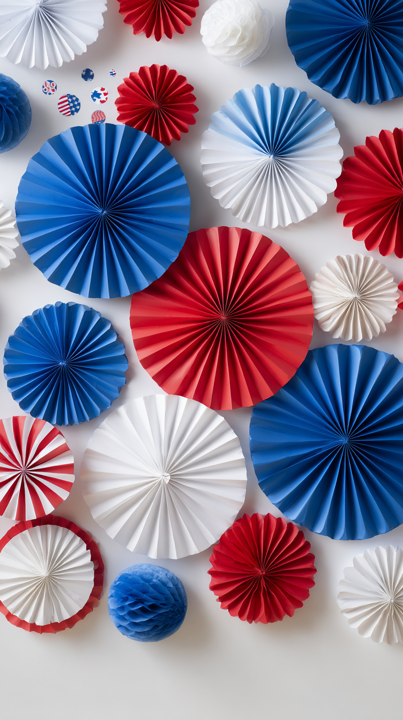 Paper Fan Photo Wall - Image 2