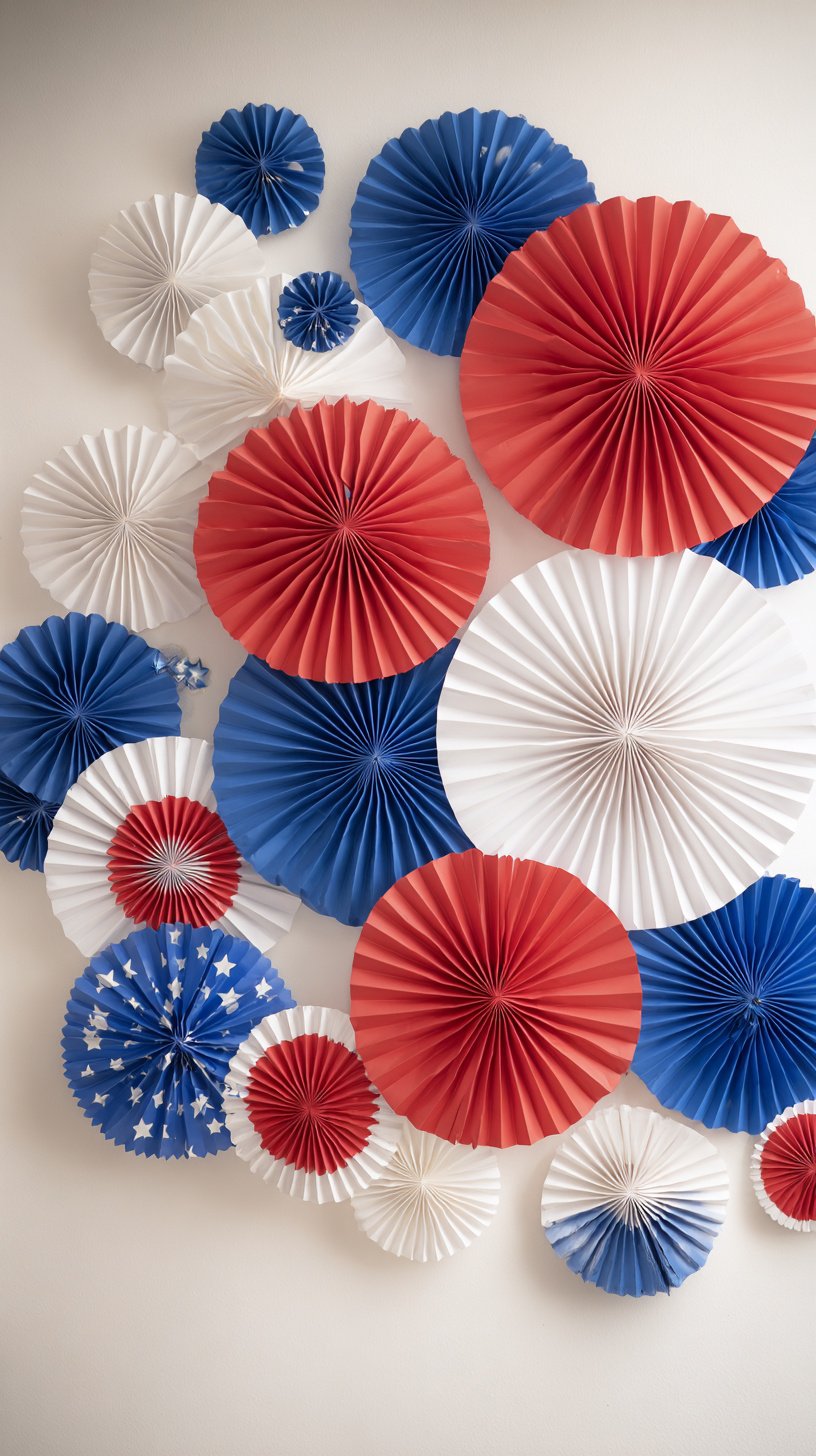 Paper Fan Photo Wall - Image 3