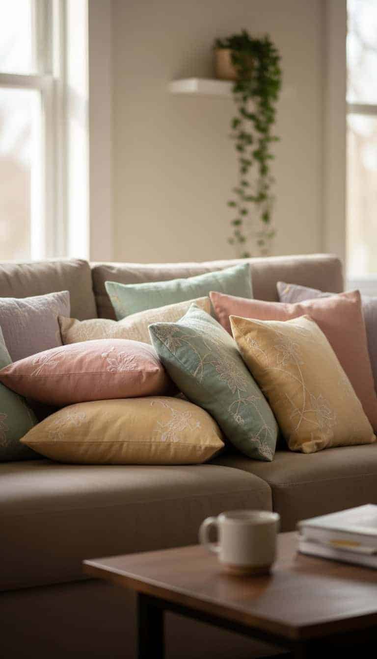 Pastel Paradise Pillows