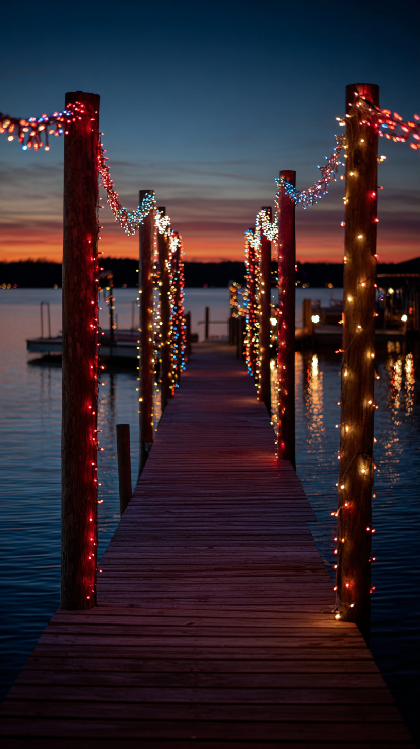 Patriotic Dock String Lights - Image 3
