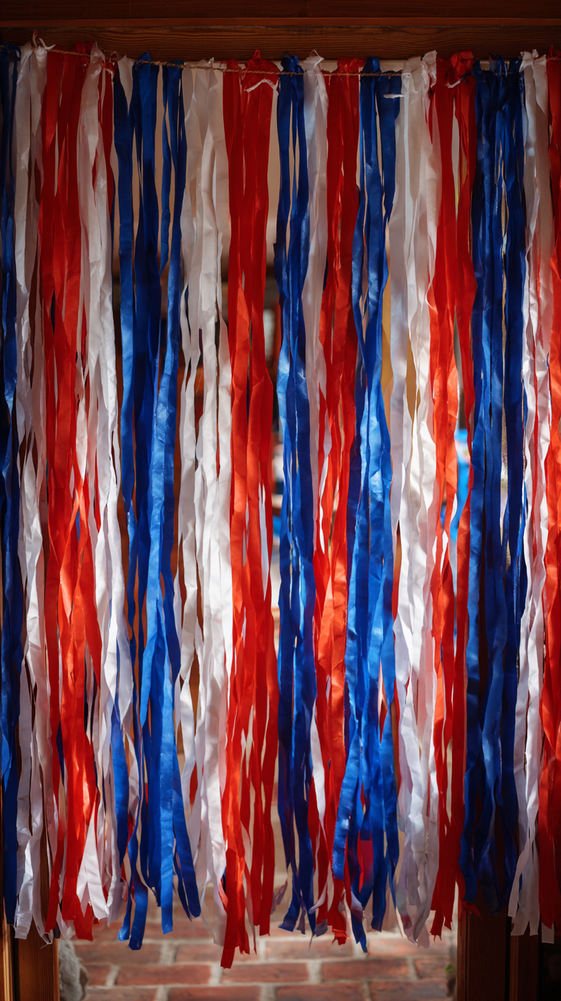 Patriotic Streamer Curtain - Image 2