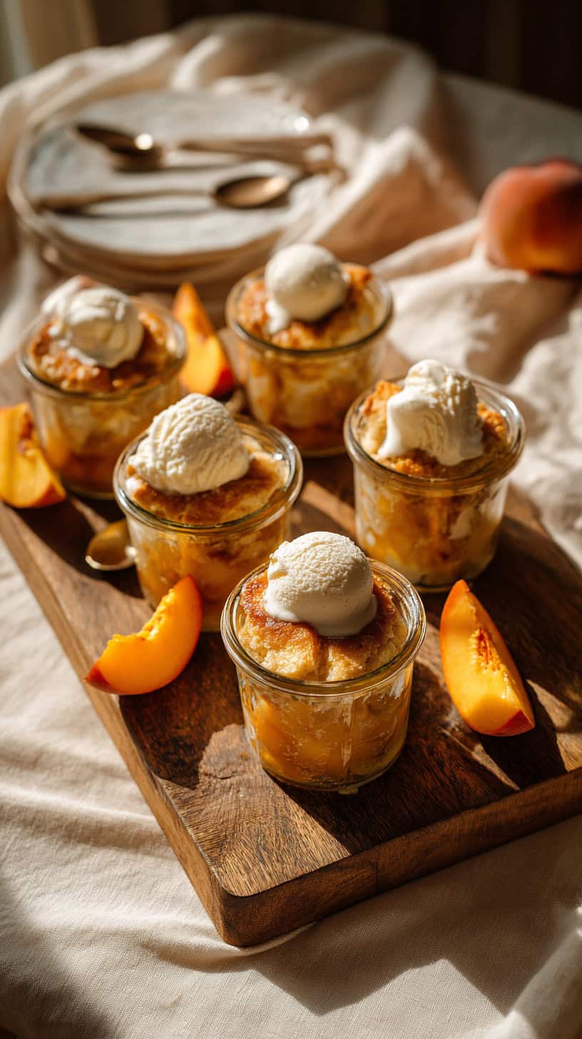 Peach Cobbler Dessert - Image 2