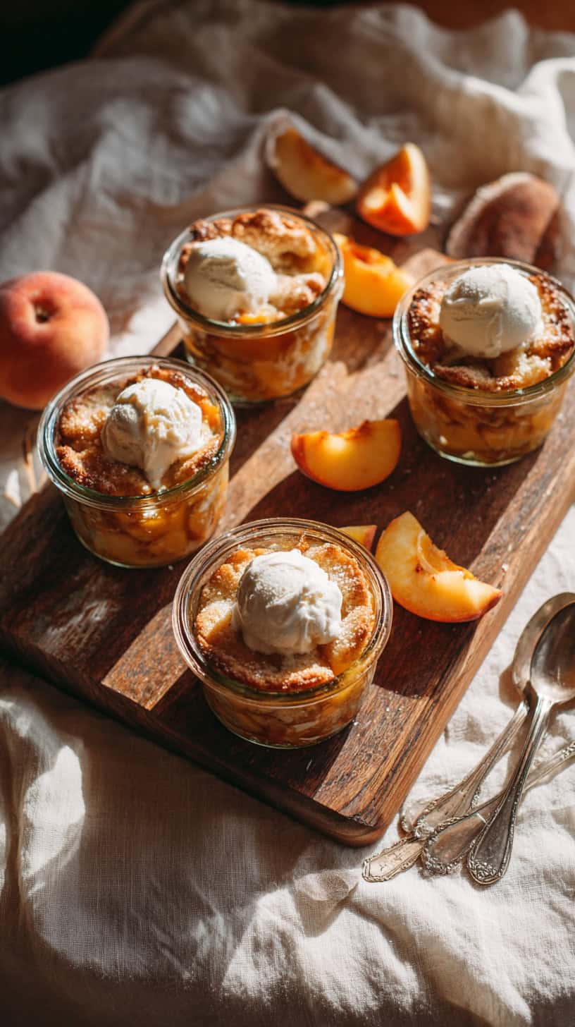 Peach Cobbler Dessert - Image 1