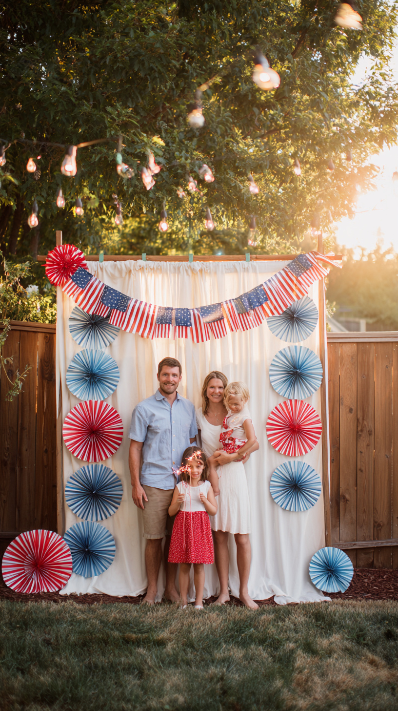 Photo Op Backdrops for Family Memories - Image 1