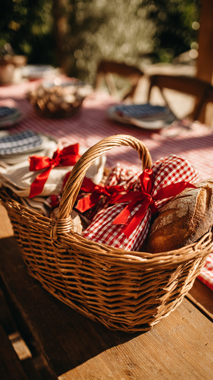 Picnic Basket Accent - Image 1