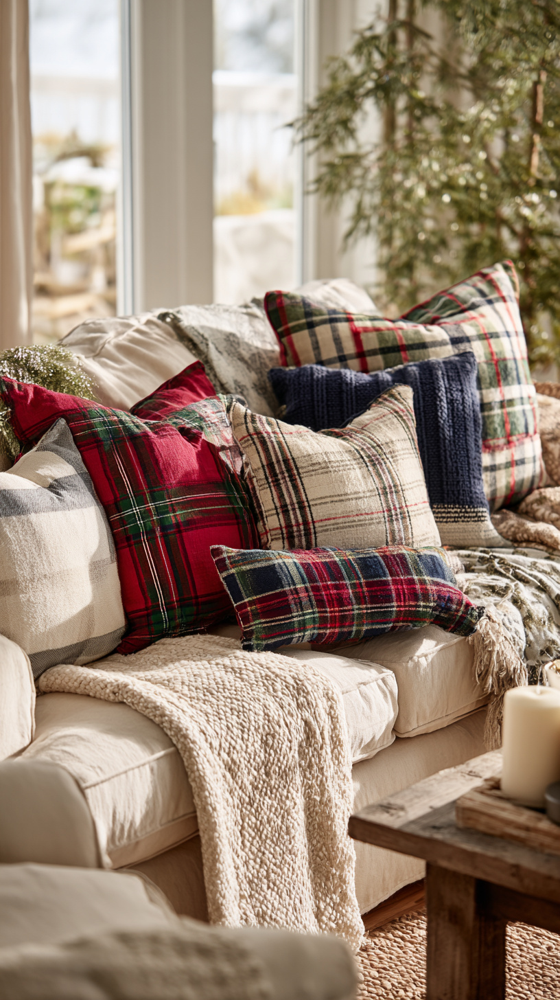 Plaid Throw Pillows - Image 2