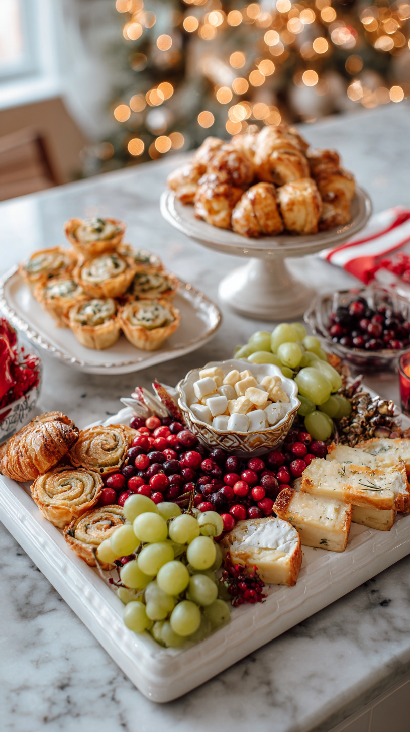 Plan Sweet Santa Baby Baby Shower Food and Drinks - Image 1