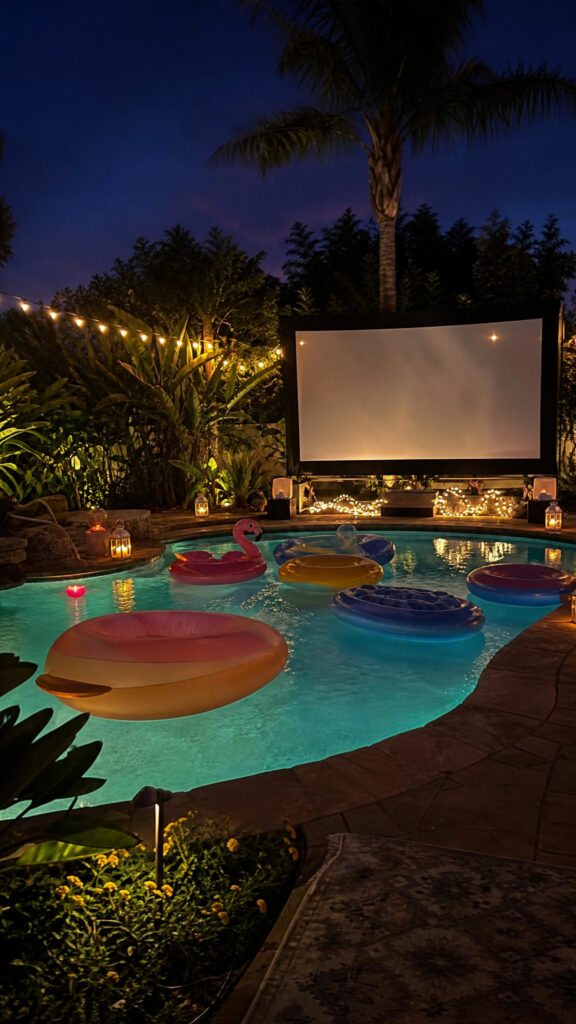 Movie Pool Party