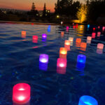 Floating Pool Lanterns
