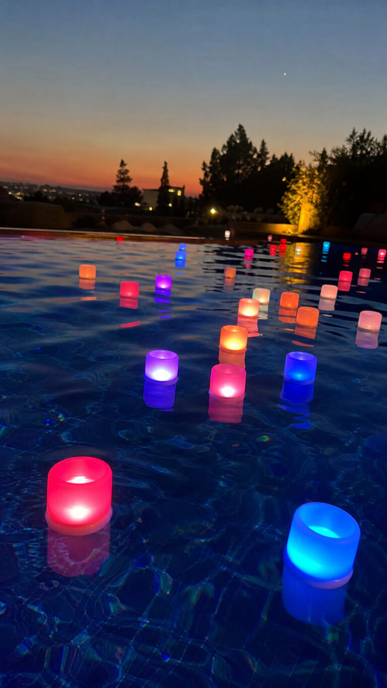 Floating Pool Lanterns