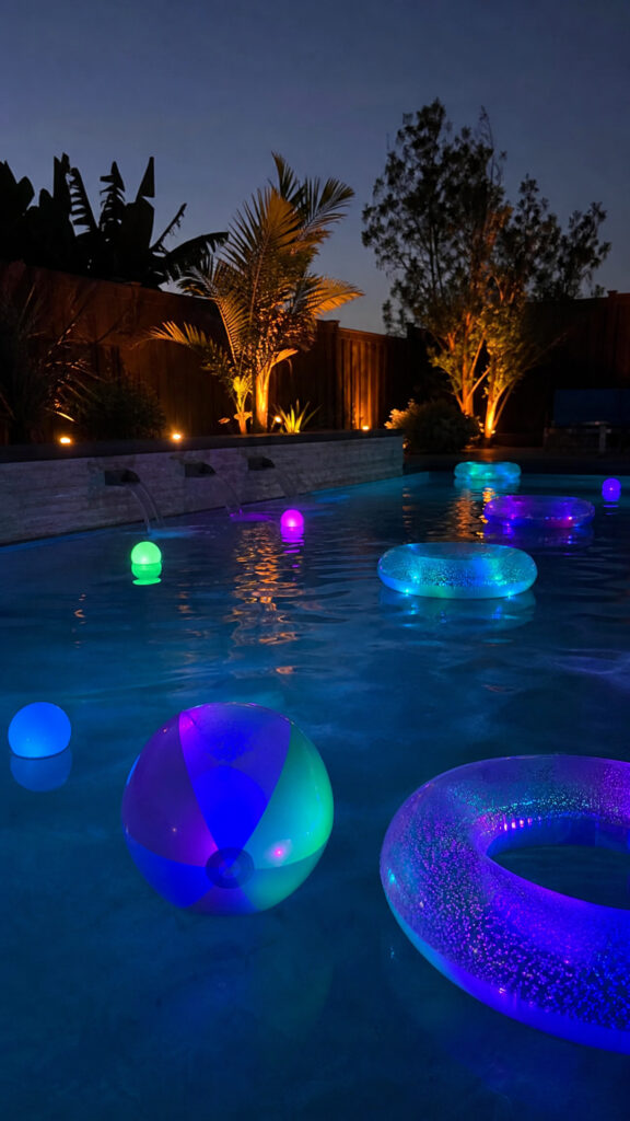 LED Illuminated Pool Accessories