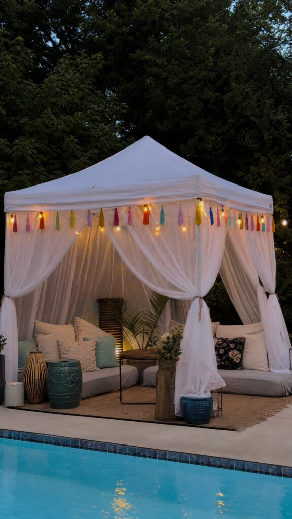 Poolside Cabana or Canopy