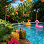 Tropical Paradise Pool Party