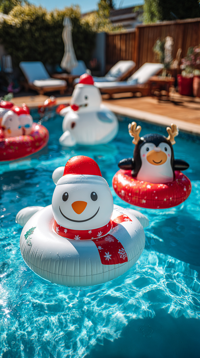Poolside Christmas Floats - Image 2