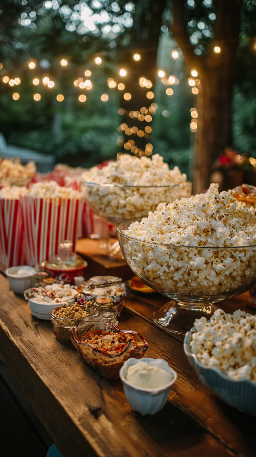 Popcorn Bar Setup - Image 2