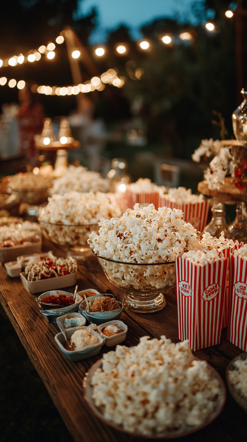 Popcorn Bar Setup - Image 3