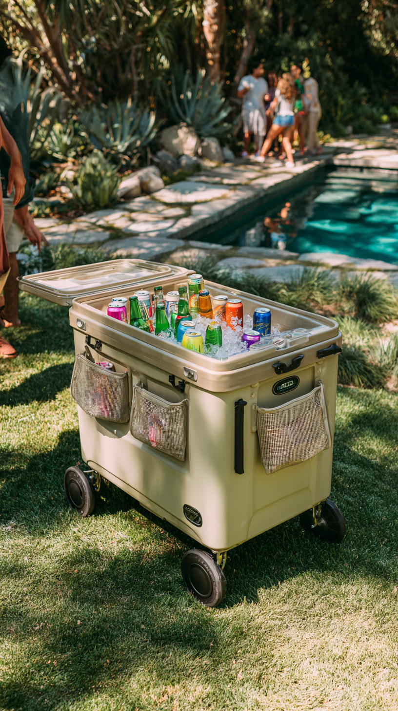 Portable Cooler Cart - Image 2