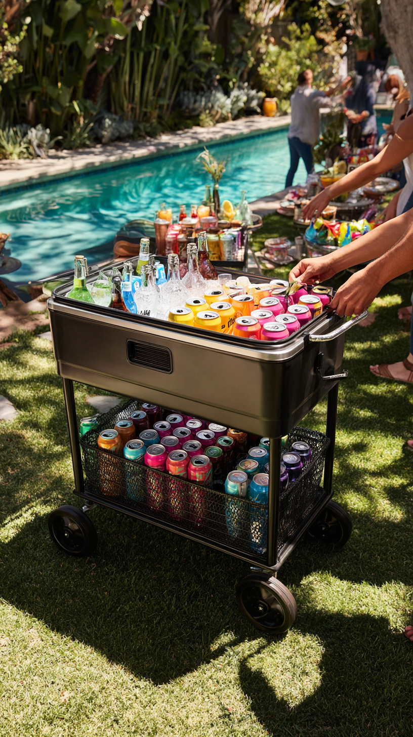 Portable Cooler Cart - Image 3