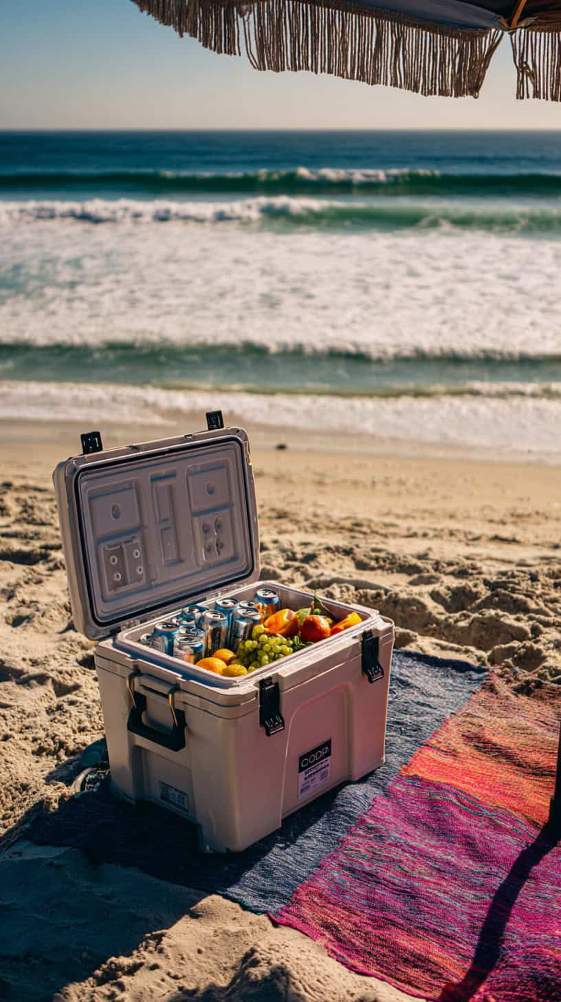 Portable Outdoor Picnic Cooler - Image 1