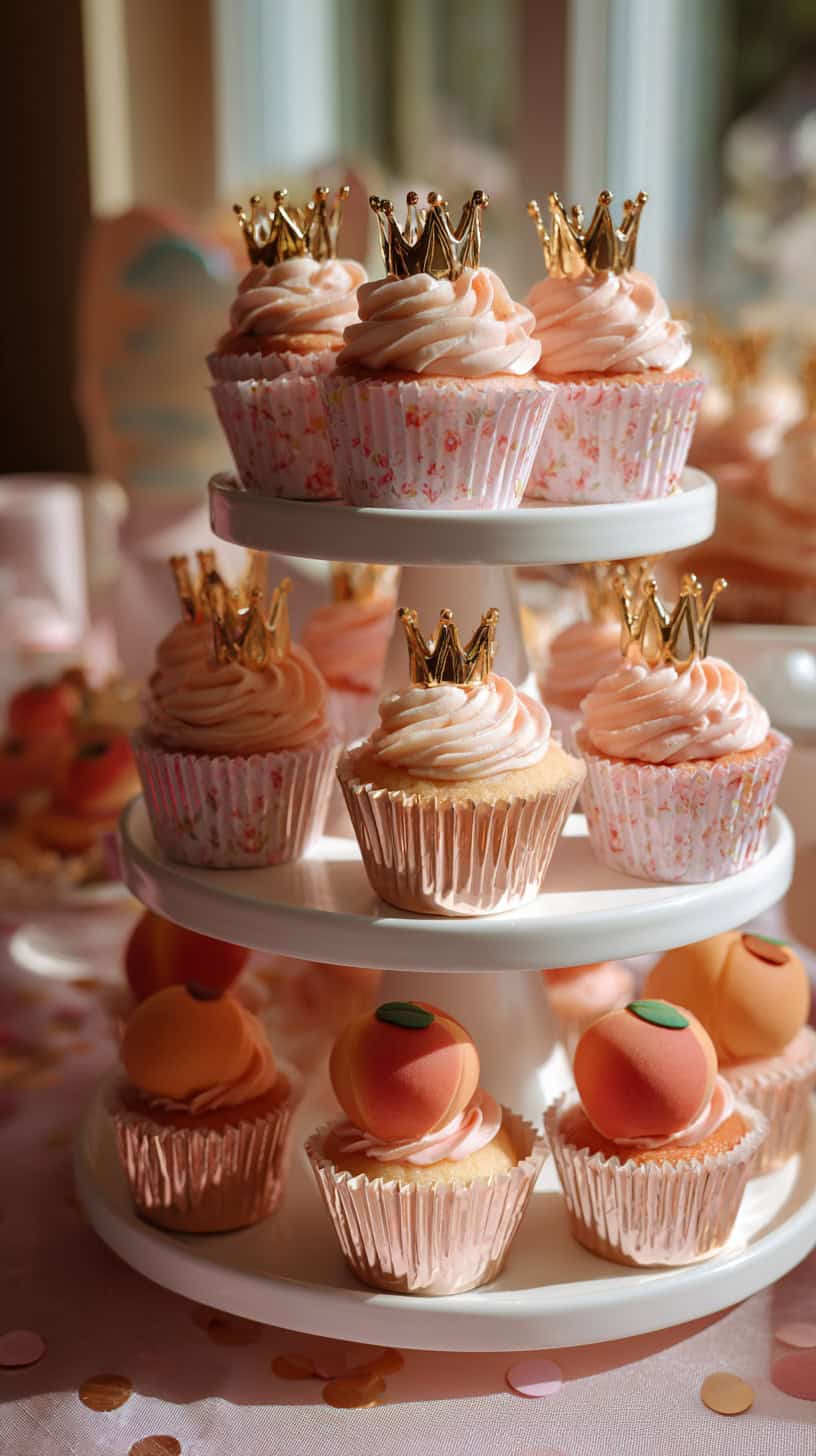 Princess Peach Cupcakes - Image 1
