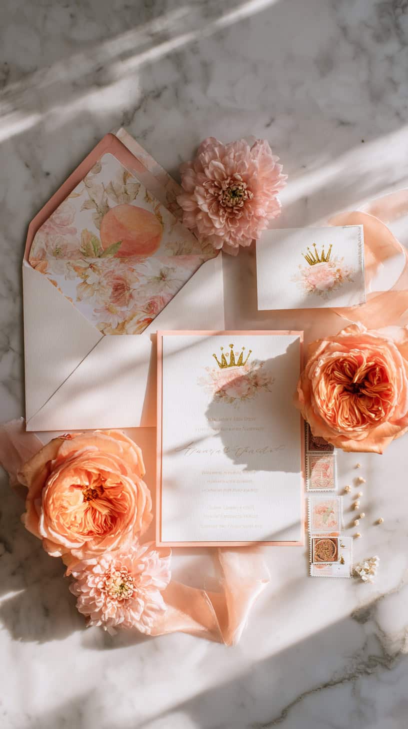 Princess Peach Invitations - Image 1