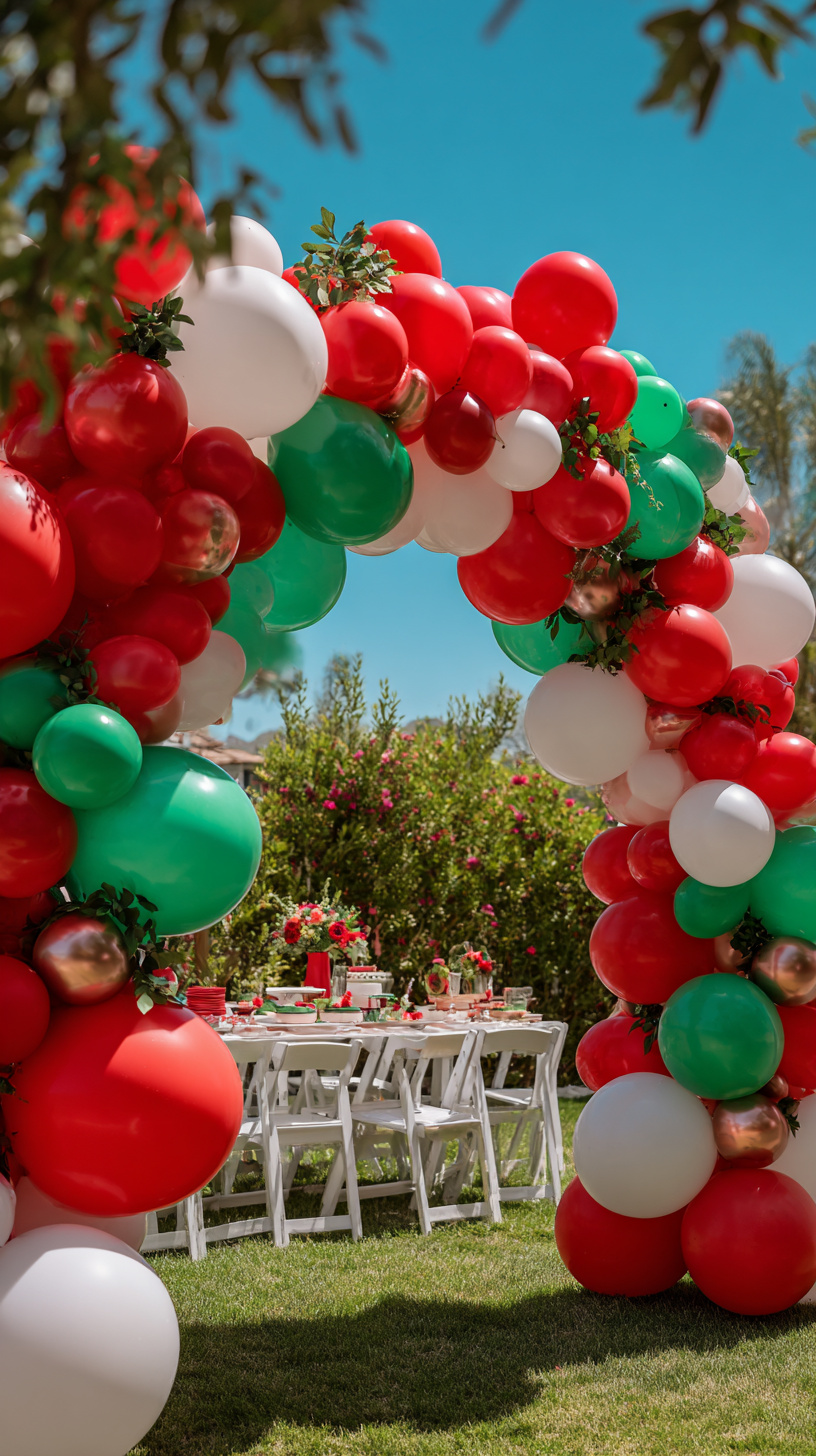 Red And Green Balloons - Image 2