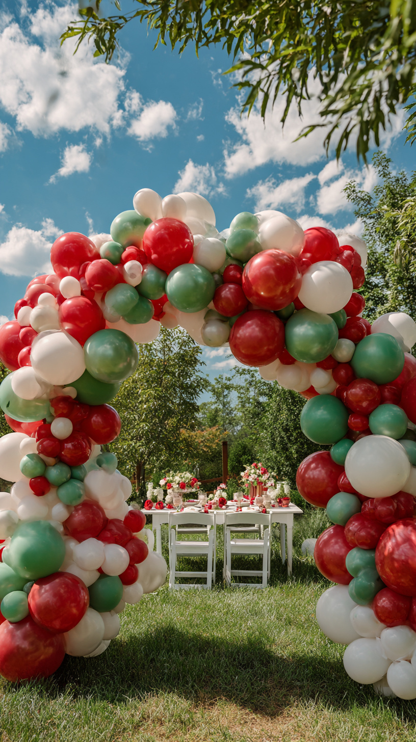 Red And Green Balloons - Image 3