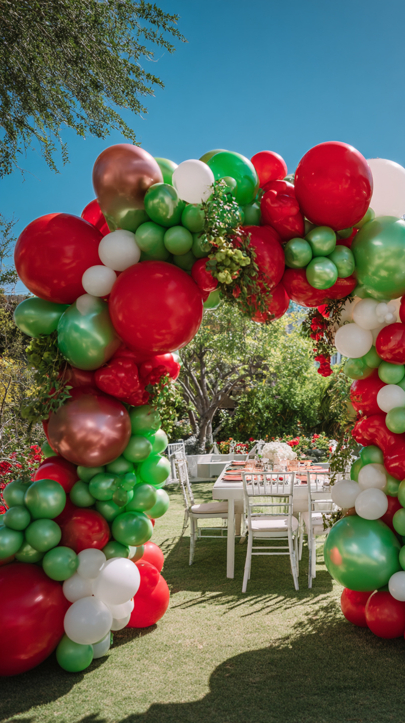 Red And Green Balloons - Image 1
